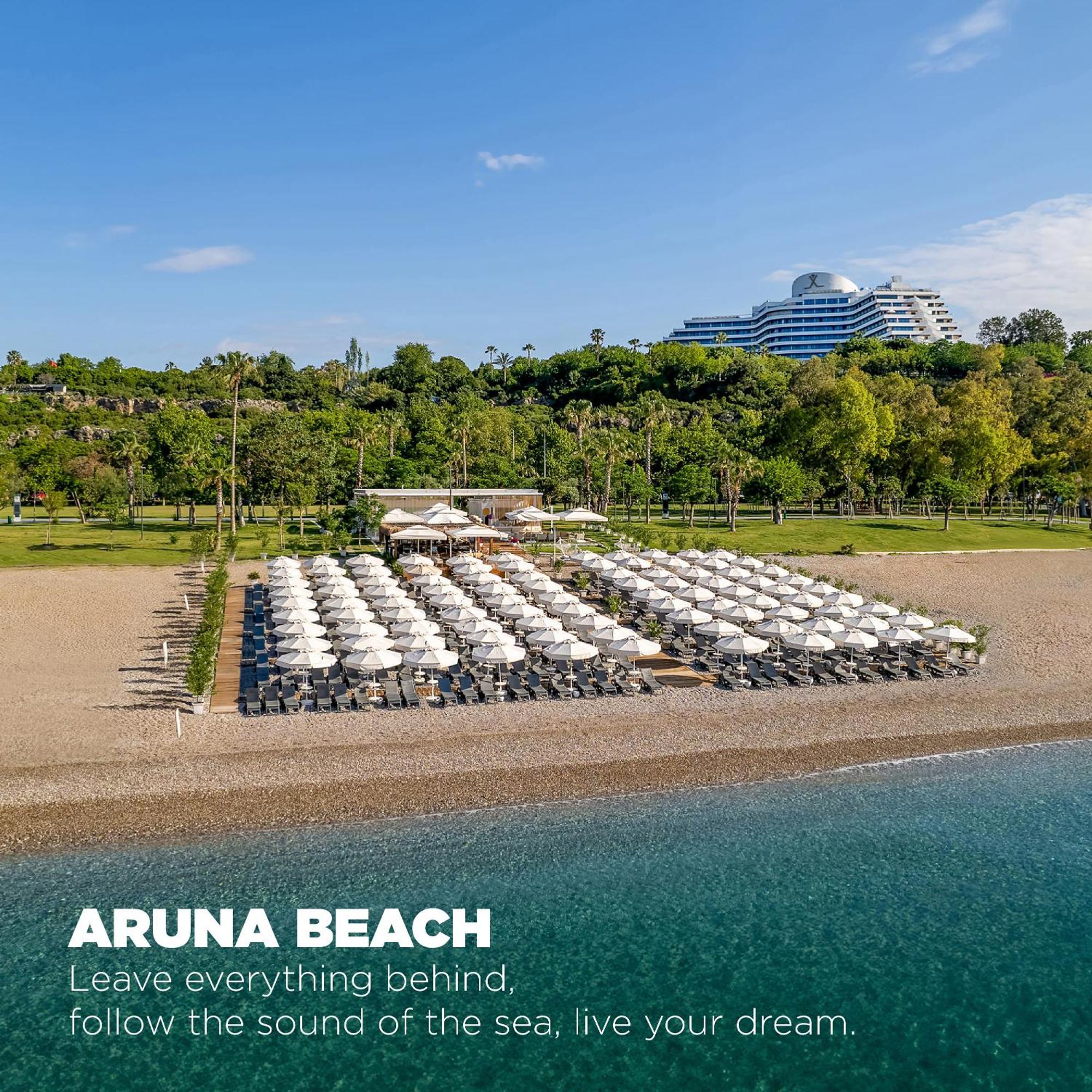 Hotel Rixos Downtown Antalya - The Land Of Legends Access Esterno foto Aruna Beach