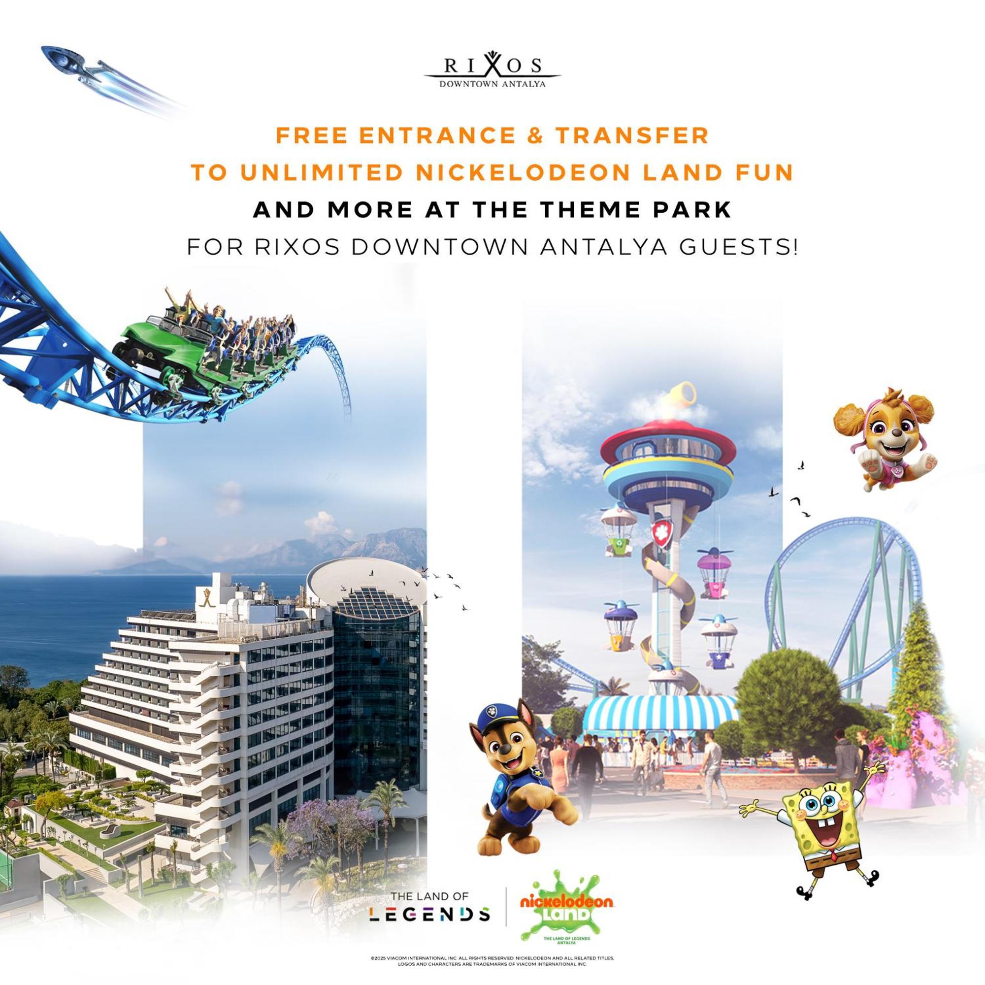 Hotel Rixos Downtown Antalya - The Land Of Legends Access Esterno foto